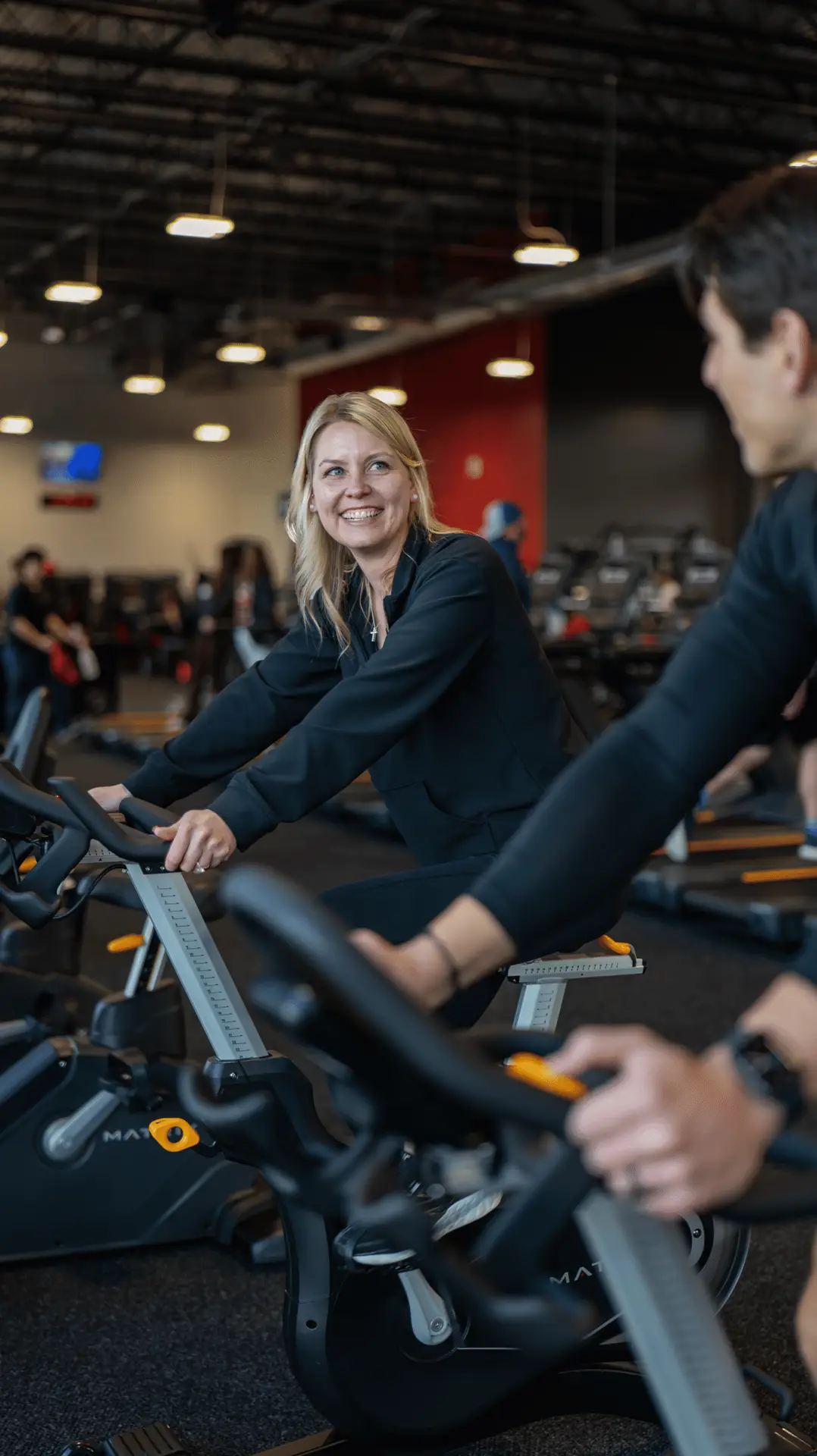 Member working out at Idaho Fitness Factory